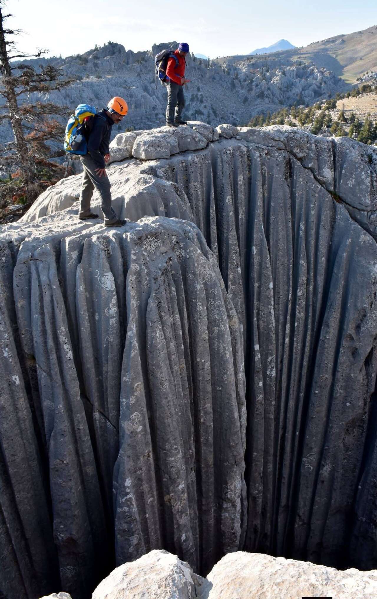 Konya sınırındaki Giden Gelmez Dağları’na tehlikeli yolculuk 7